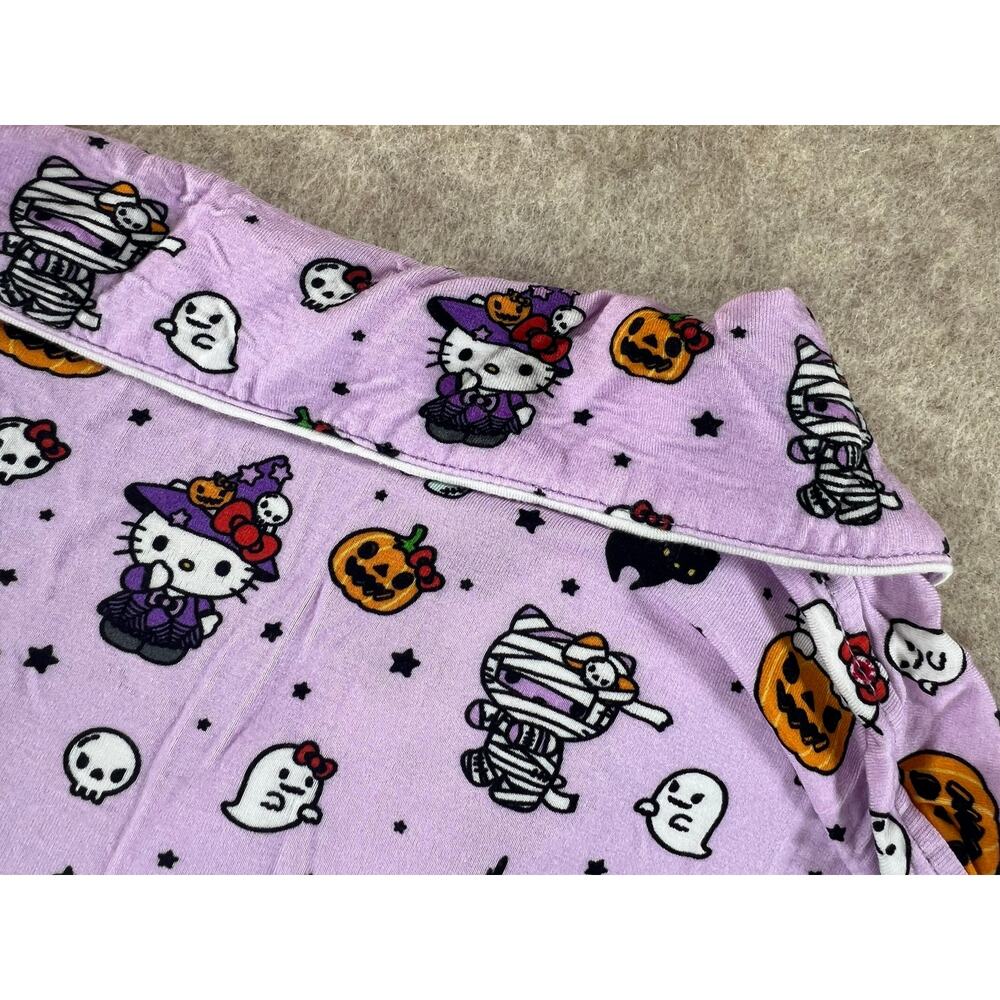 Posh Peanut Women's Hello Kitty Halloween Luxe Bamboo Pajama Set Large - Picture 8 of 9